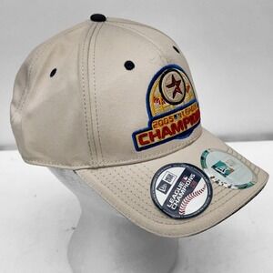 New Era Houston Astros 2005 NEW League Champions Hat Tan Adjustable MLB Cap
